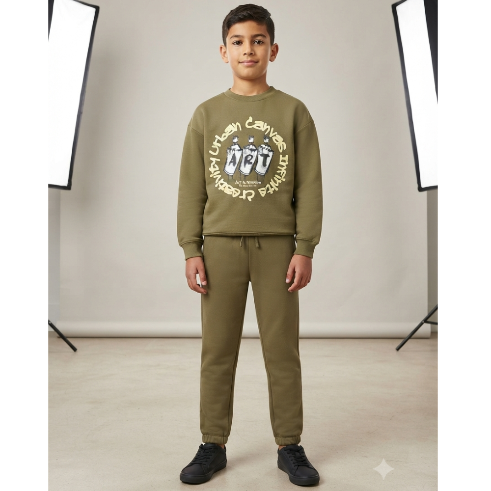 LFX827: Boys Soft Fleece Top & Jog Pant Outfit LFX827: Boys Soft Fleece Top & Jog Pant Outfit